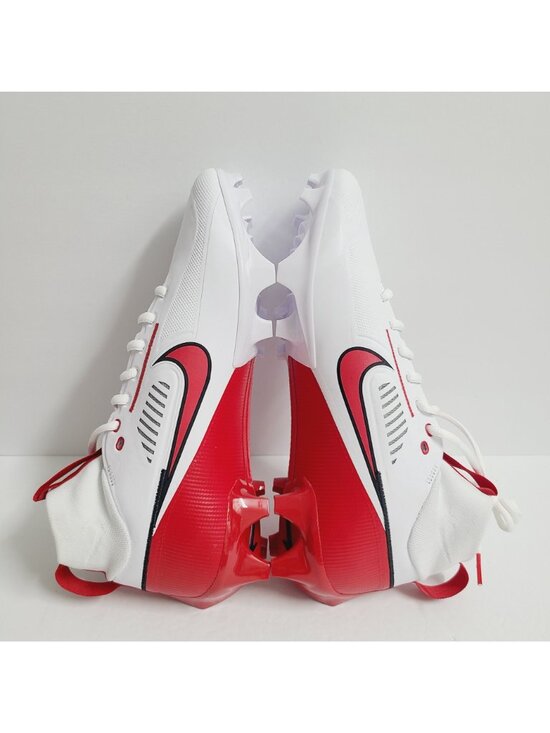 NEW Nike Vapor Edge 360 2 TB Football Cleats FN7759-108 Size 13 White Red main image 4